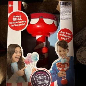 Red Cotton Candy Maker for Kids